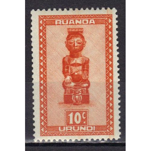Ruanda-Urundi 1948 : Statuette - Timbre Neuf *