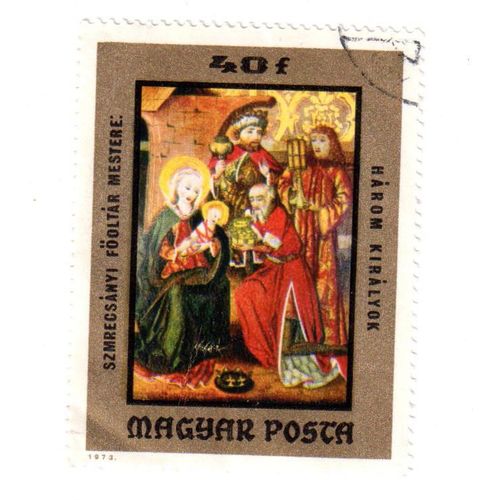 Timbre Oblitéré : Hongrie