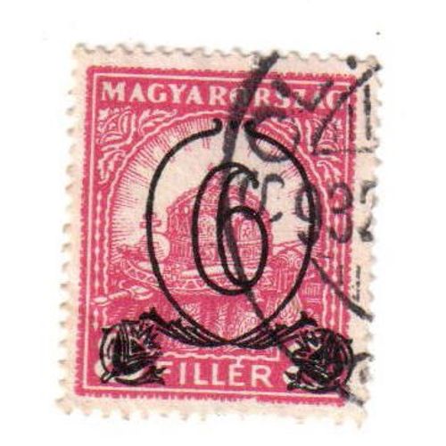 Timbre Oblitéré : Hongrie