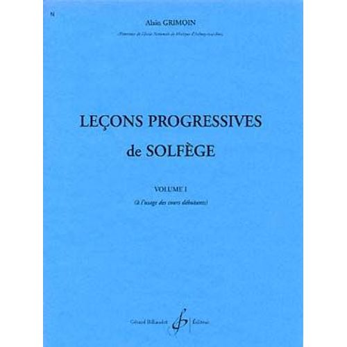 30 Leçons Progressives De Solfège Vol. 1