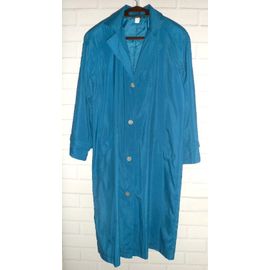 Quelle Trench Long Bleu Canard T 42/44