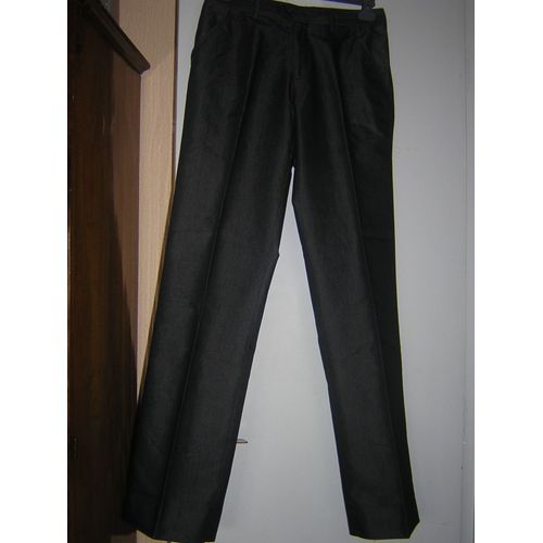 Pantalon Zara 38 Gris Noir.