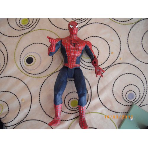 Grande Figurine En Plastique De Spiderman (30 Cm)