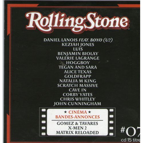 Cd Sampler Rolling Stone N° 7 - Cd Rare