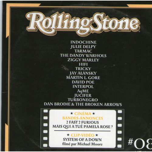 Cd Sampler - Rolling Stone N° 8 - Cd Rare