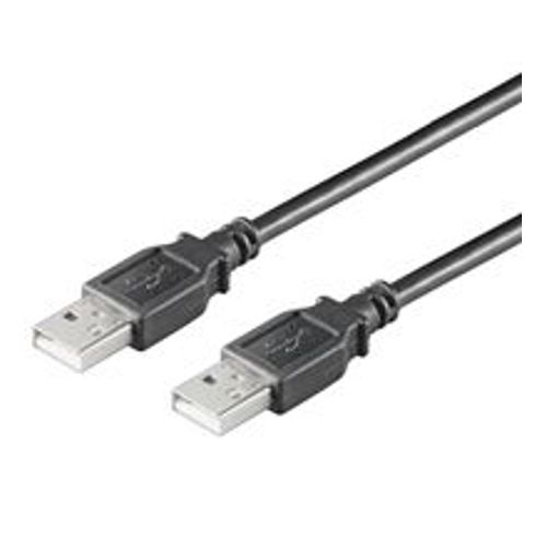 Cable USB A-St.A-St. [bk]  1,8m 10er