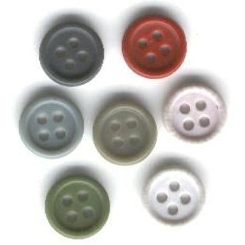 10 Petits Boutons De Mercerie