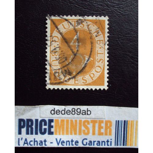 Allemagne..4 Deutsche Bundespost (Ocre) Oblitéré.