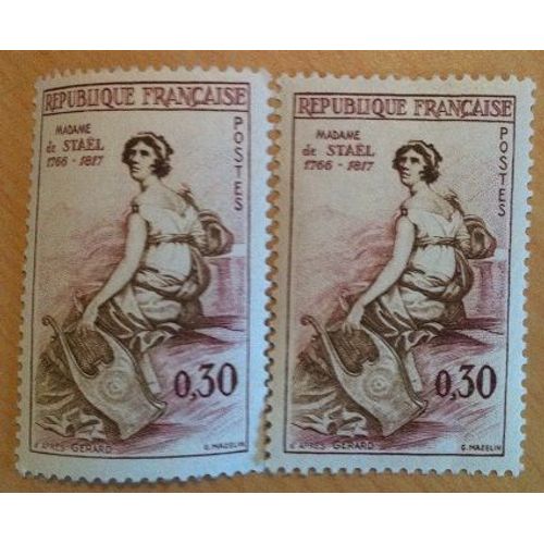 Timbres Neufs N°1269 Avec Gomme D'origine.