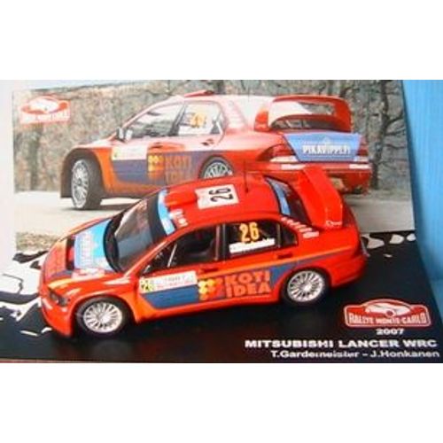 Mitsubishi Lancer Wrc Rallye Monte Carlo 2007 Gardemeister Ixo 1/43 Honkanen-Ixo