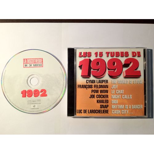 Les 15 Tubes De 1992