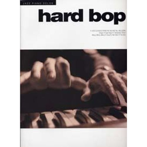 Jazz Piano Solos Hard Bop