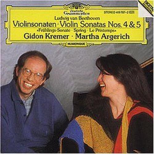 Sonates Pour Violon Et Piano Nos. 4 & 5 Kremer, Violon & Argerich, Piano