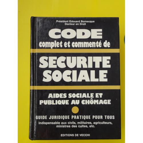 Code Complet Et Commente De Securite Sociale