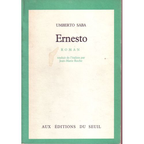 ernesto de umberto saba ernesto de umberto saba