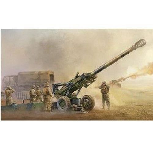 Maquette Canon Us M198 155mm Howitzer Moyen (Fin De Production)-Trumpeter
