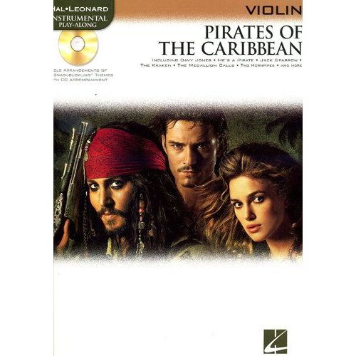 Pirates Of The Caribbean - Instrumental Play-Along For Violin (Book/Online Audio)