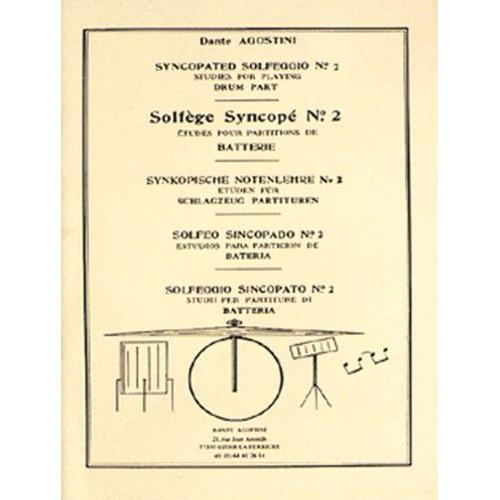 Solfège Syncopé Batterie Volume 2