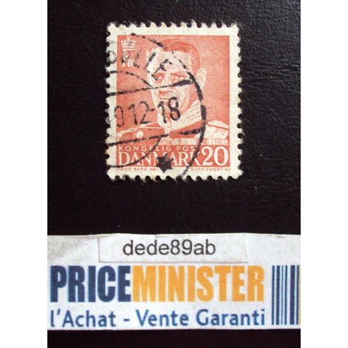 Danemark..20 Danmark.(Rouge). Oblitéré.