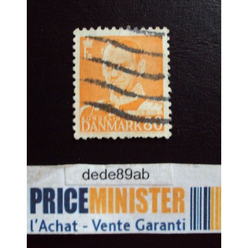 Danemark..80 Danmark.(Orange). Oblitéré.