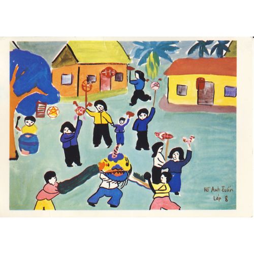 Ho Anh Tuan (Vietnam) La Danse De La Licorne (Au Profit De L'unicef)