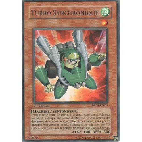 Carte Yu-Gi-Oh! "Turbo Synchronique" Rare Dp08-Fr009