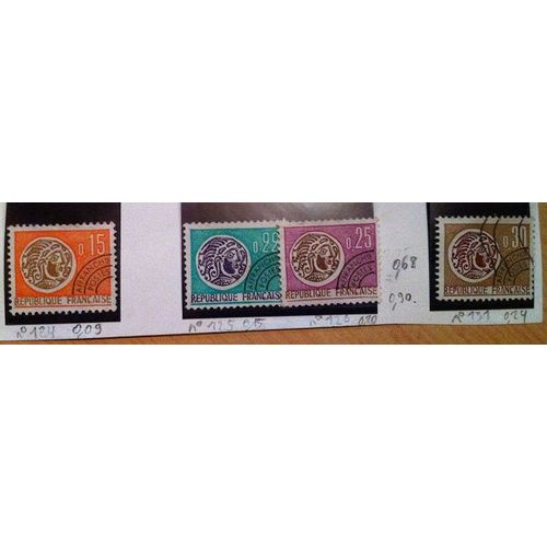 Timbres Préoblitéré Sans Gomme.En Bon État.