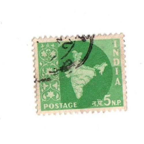 Timbre Oblitéré : Inde