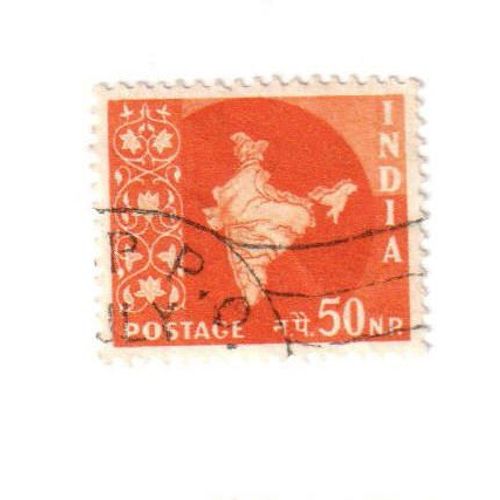 Timbre Oblitéré : Inde