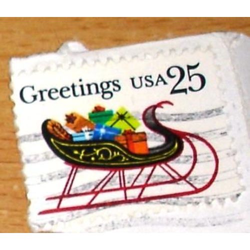 Timbre Greetings Usa 25
