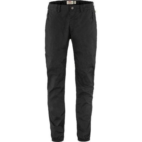 Vardag Trousers - Pantalon Randonnée Homme Black Eu 50 - Regular - Eu 50