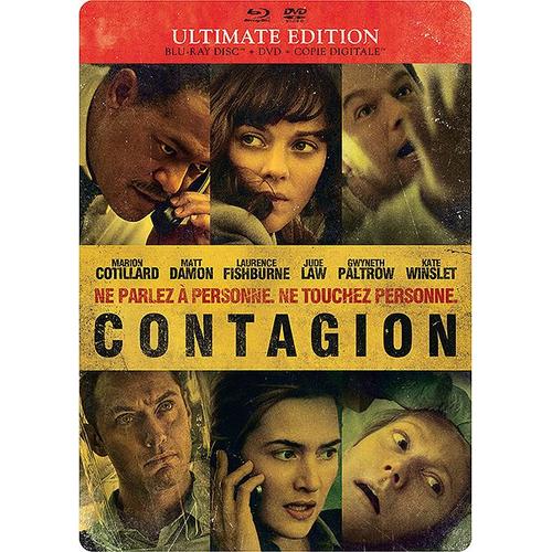 Contagion - Ultimate Edition Boîtier Steelbook - Combo Blu-Ray + Dvd