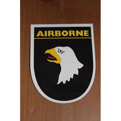 Autocollant Du Blason De  La 101 Eme Pir Airborne