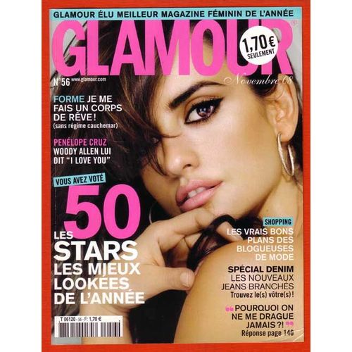 Glamour N°56, Coupure De Presse, Penélope Cruz