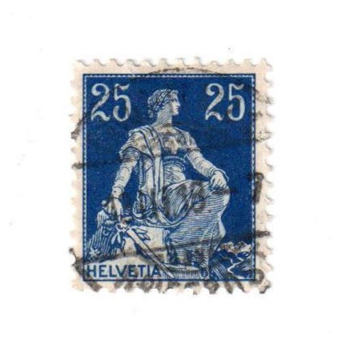 Timbre Suisse Oblitéré