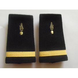 Fourreaux Groupe De Spécialité État Major Grade Sous- Lieutenant Armée De Terre