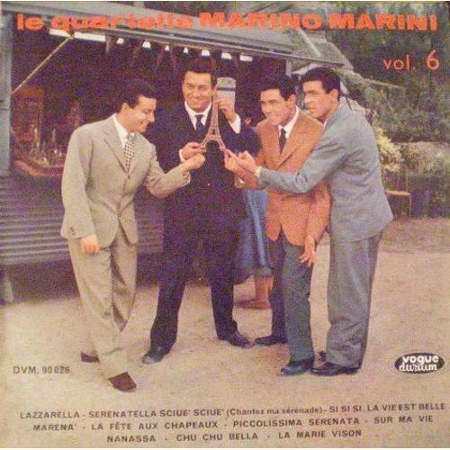 Lp 25 Cm « Le Quintette Marino Marini - Vol.6/59 »