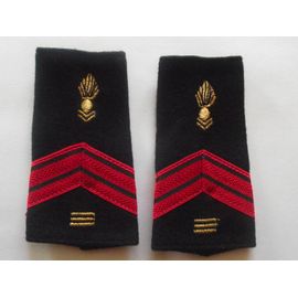 Fourreaux Corps Technique Et Administratif Grade Caporal 3 Brisques Armée De Terre