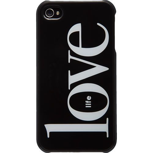 Coque Qdos Smoothies My Life Noire Iphone 4 / 4s