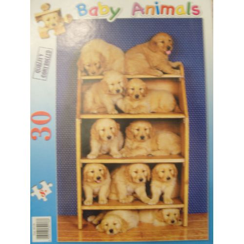 Puzzle Baby Animals - 30 Pièces - Chiens