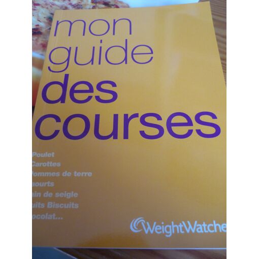 Mon guide des courses 2012 Weight Watchers