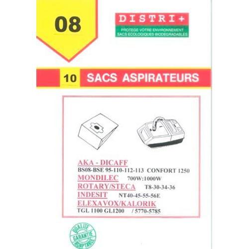 10 Sacs Aspirateur Kalorik  5770 -5785