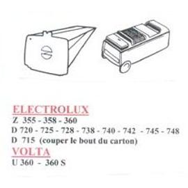 Electrolux - Sac Aspirateur S-bag - E200m Classic Boite De 15 Piece -  9001688002