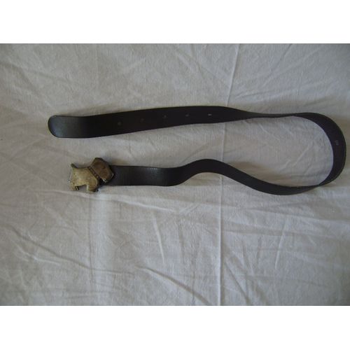 Ceinture Chipie En Cuir 65cm