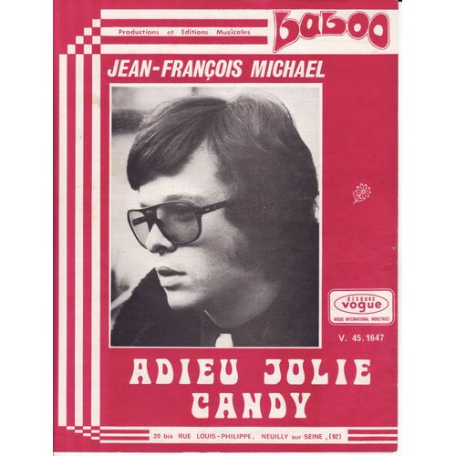 Jean François Michael "Adieu Jolie Candy"