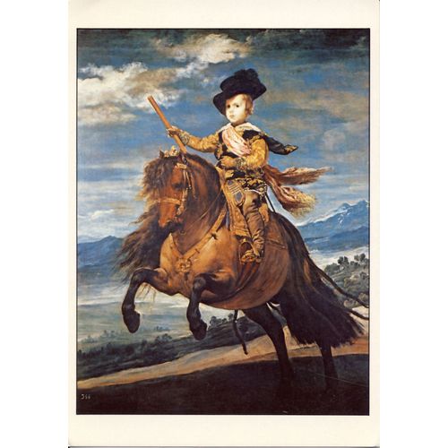 Vélasquez (Diego Rodriguez De Silva Y Velasquez 1599 - 1660) ), Portrait Equestre Du Prince Baltasar Carlos (1634) (Musée Du Prado - Madrid)
