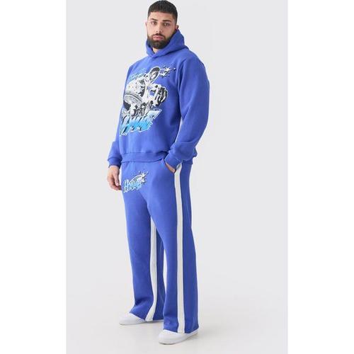 Plus Homme Alien Hooded Gusset Tracksuit Homme - Cobalt - Xxxl, Cobalt