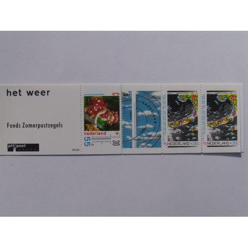 Carnet Timbres D'été 1990 # Pay Bas