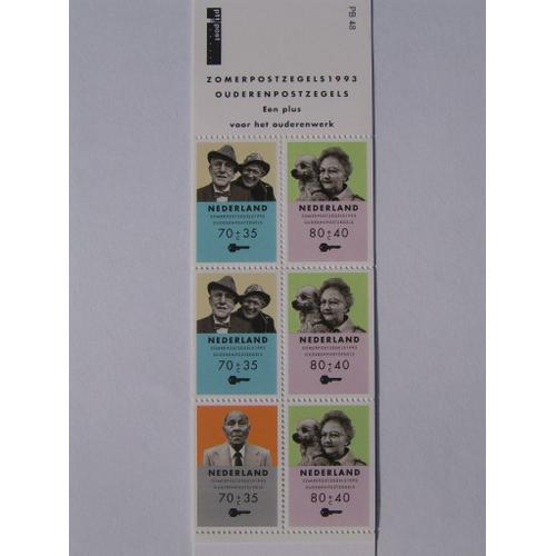 Carnet Timbres D'été 1993 # Pays Bas