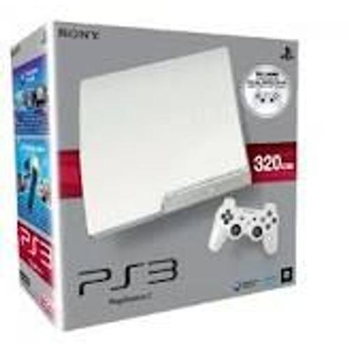 Console Sony Ps3 Slim Blanche 320 Go